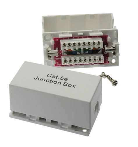 sf cable rj45 cat5e junction box punch down type|Buy Cat 5E/6 Couplers Online .